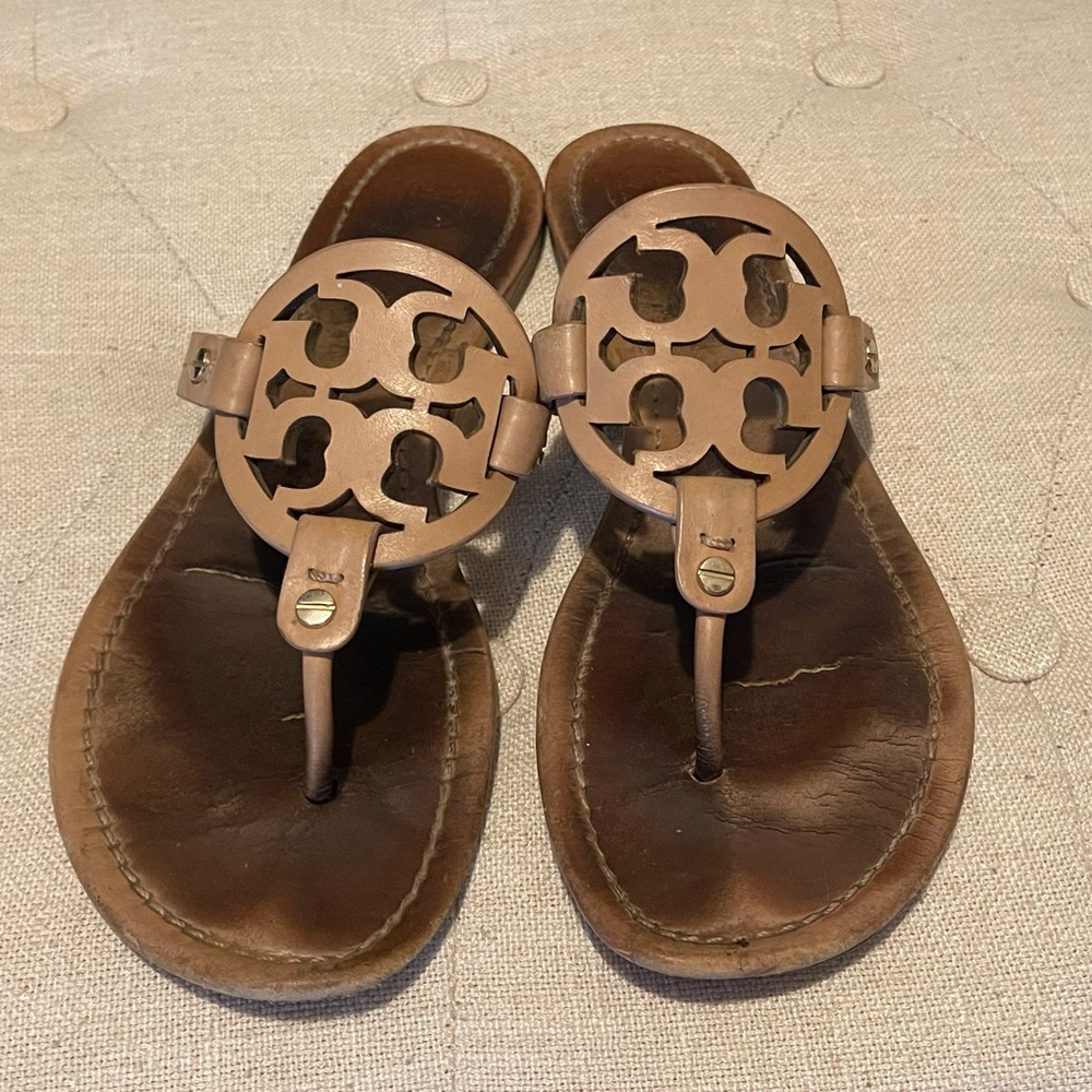 Tory Burch Miller Sandal in Light Makeup Color